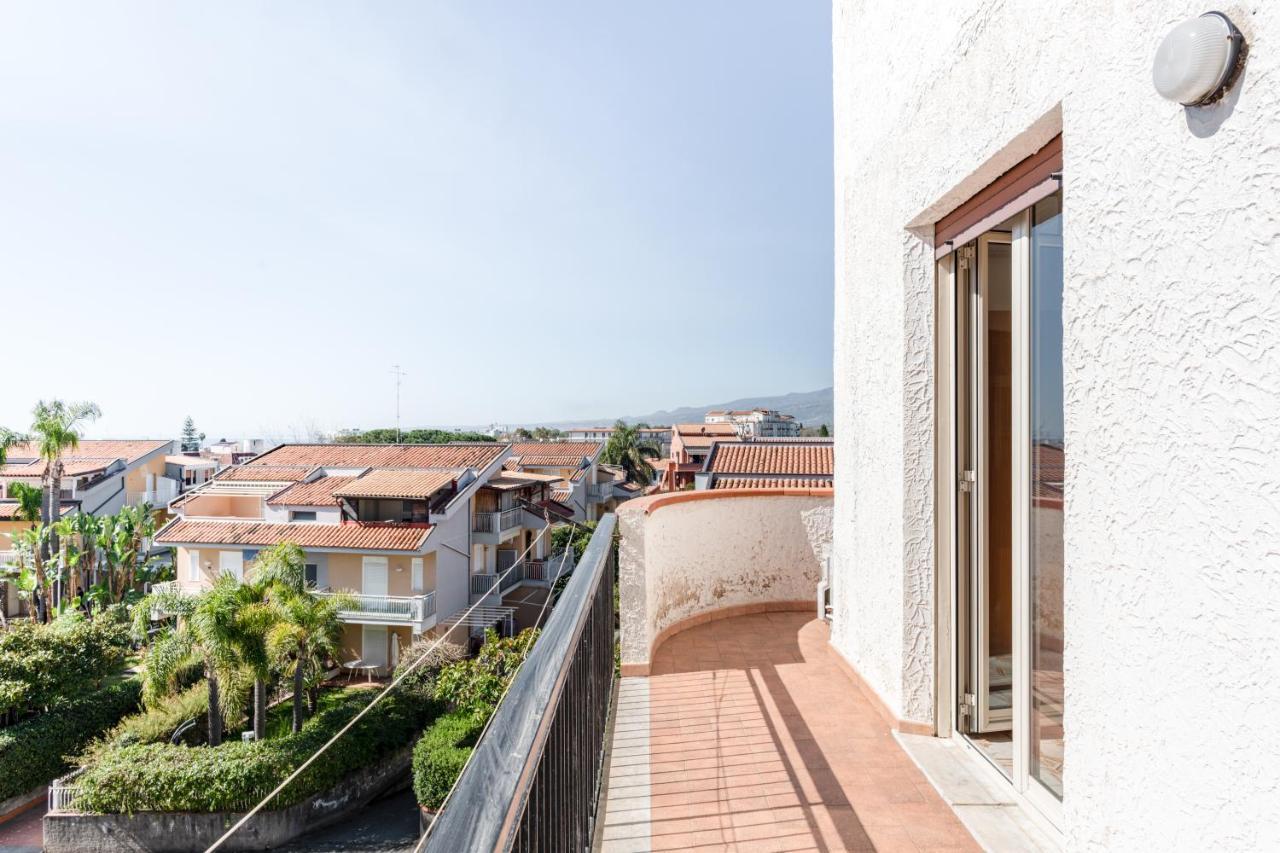 With Terrace Near The Sea